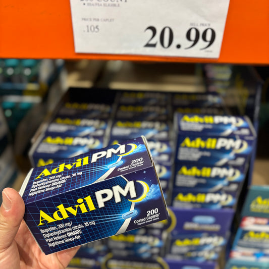 [미국직배송] 애드빌 PM 진통제 수면 유도 보조제 200정 (얼바인 코스트코 정품)