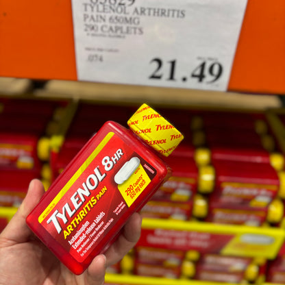 [미국직배송] 타이레놀 8시간 아세트아미노펜 650mg 관절 통증 완화 290정 (얼바인 코스트코 정품)