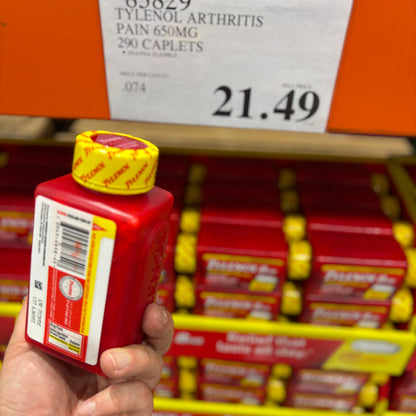 [미국직배송] 타이레놀 8시간 아세트아미노펜 650mg 관절 통증 완화 290정 (얼바인 코스트코 정품)
