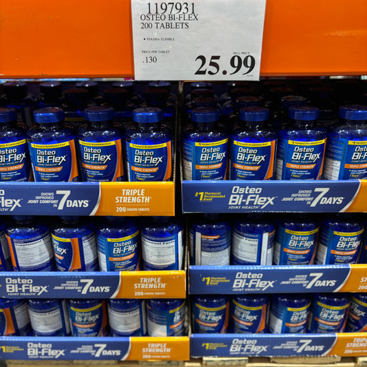 [미국직배송] 오스테오 바이-플렉스 트리플 스트렝스 관절 건강 200정 (얼바인 코스트코 정품)