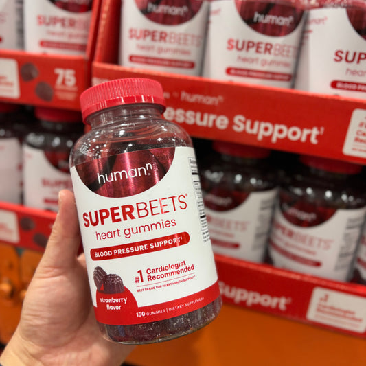 [미국직배송] 슈퍼비츠 하트 구미 비트 추출물 혈압 혈행 관리 150정 (얼바인 코스트코 정품)