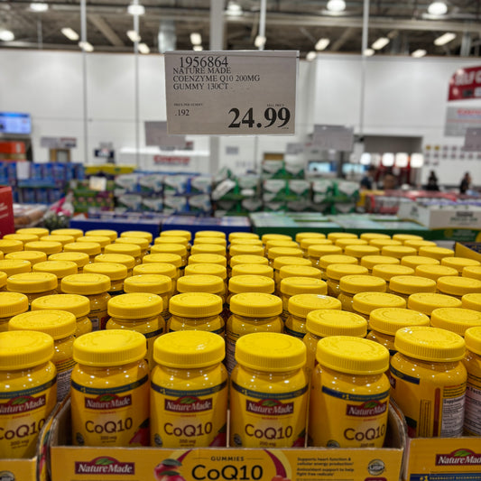 [미국직배송] 네이처메이드 코큐텐 CoQ10 200mg 항산화 활력 130구미 (얼바인 코스트코 정품)