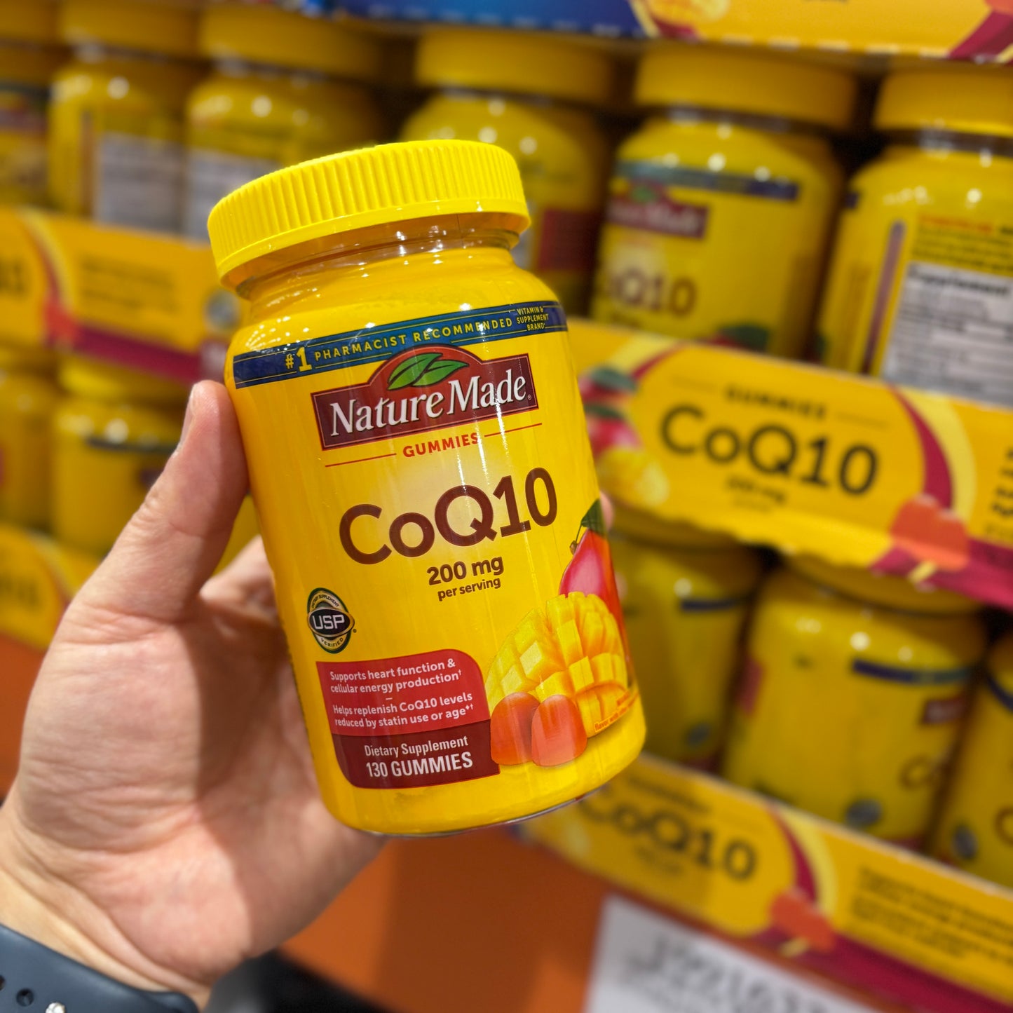 [미국직배송] 네이처메이드 코큐텐 CoQ10 200mg 항산화 활력 130구미 (얼바인 코스트코 정품)