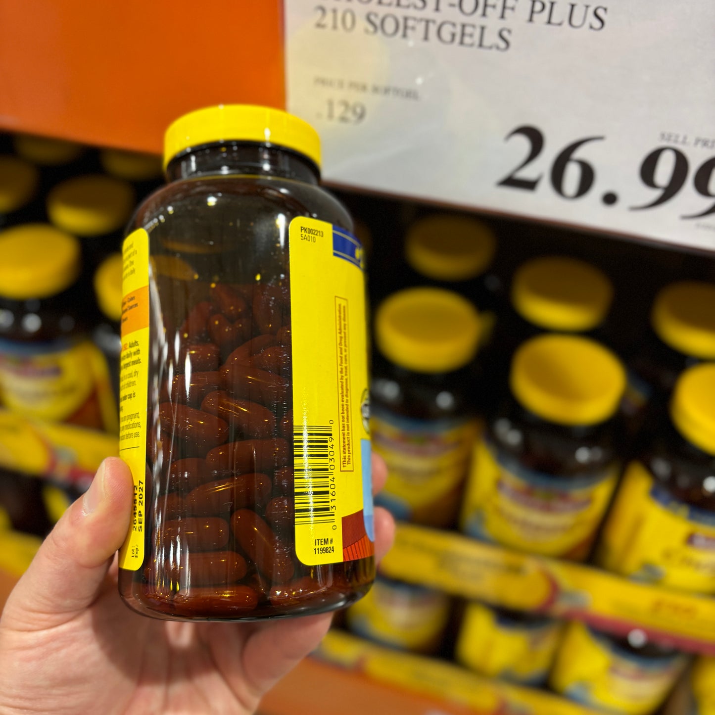 [미국직배송] 네이처메이드 콜레스토프 플러스 210정 콜레스테롤 관리 (얼바인 코스트코 정품)