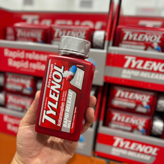 [미국직배송] 타이레놀 엑스트라 스트렝스 500mg 빠른 통증 완화 290 젤캡 (얼바인 코스트코 정품)