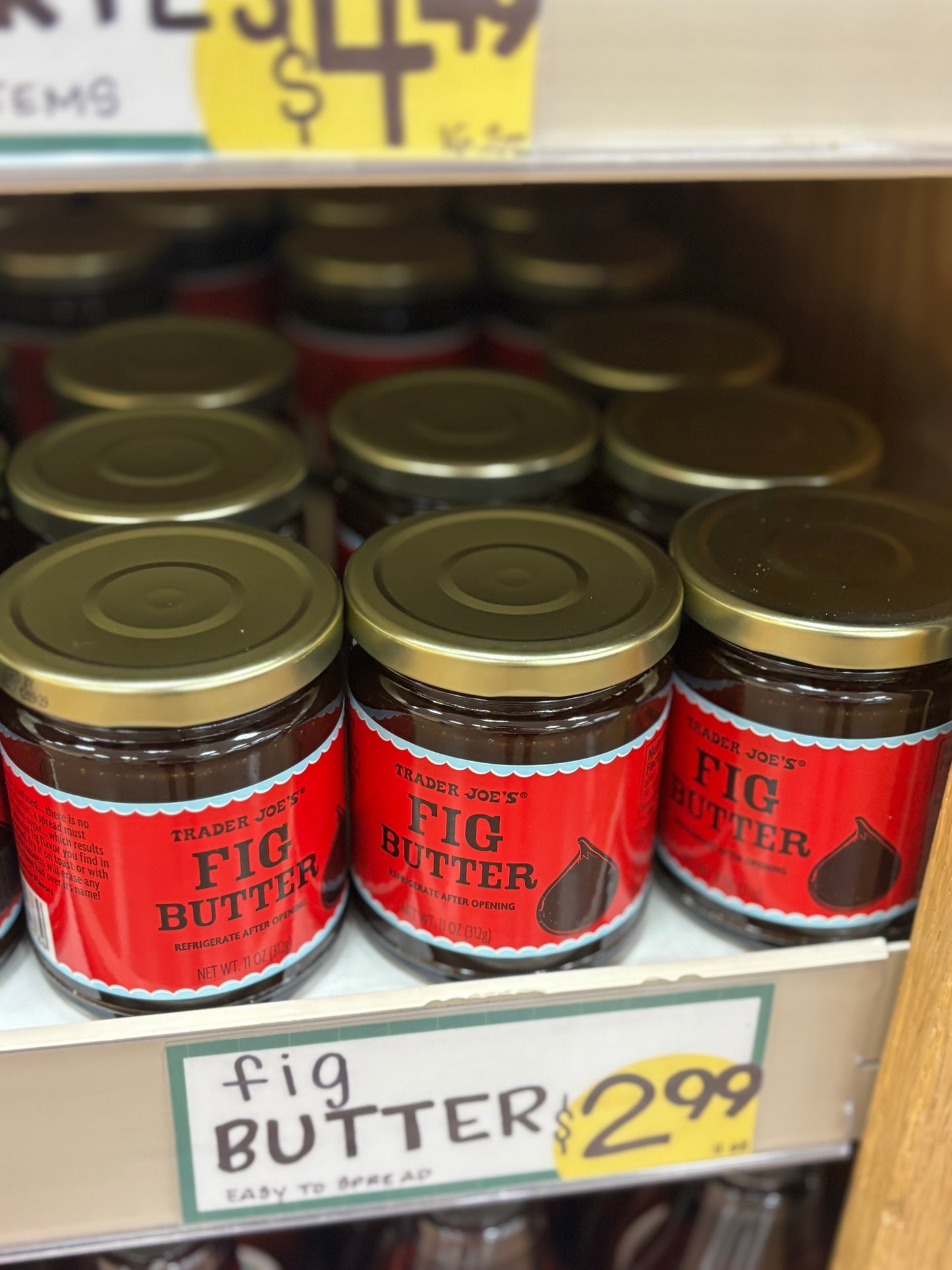 [2병 실속세트] 트레이더조 무화과 버터 Fig Butter 312g - 깊은 풍미의 프리미엄 과일 스프레드 | 얼바인픽