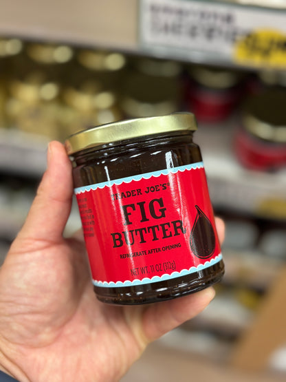 [2병 실속세트] 트레이더조 무화과 버터 Fig Butter 312g - 깊은 풍미의 프리미엄 과일 스프레드 | 얼바인픽