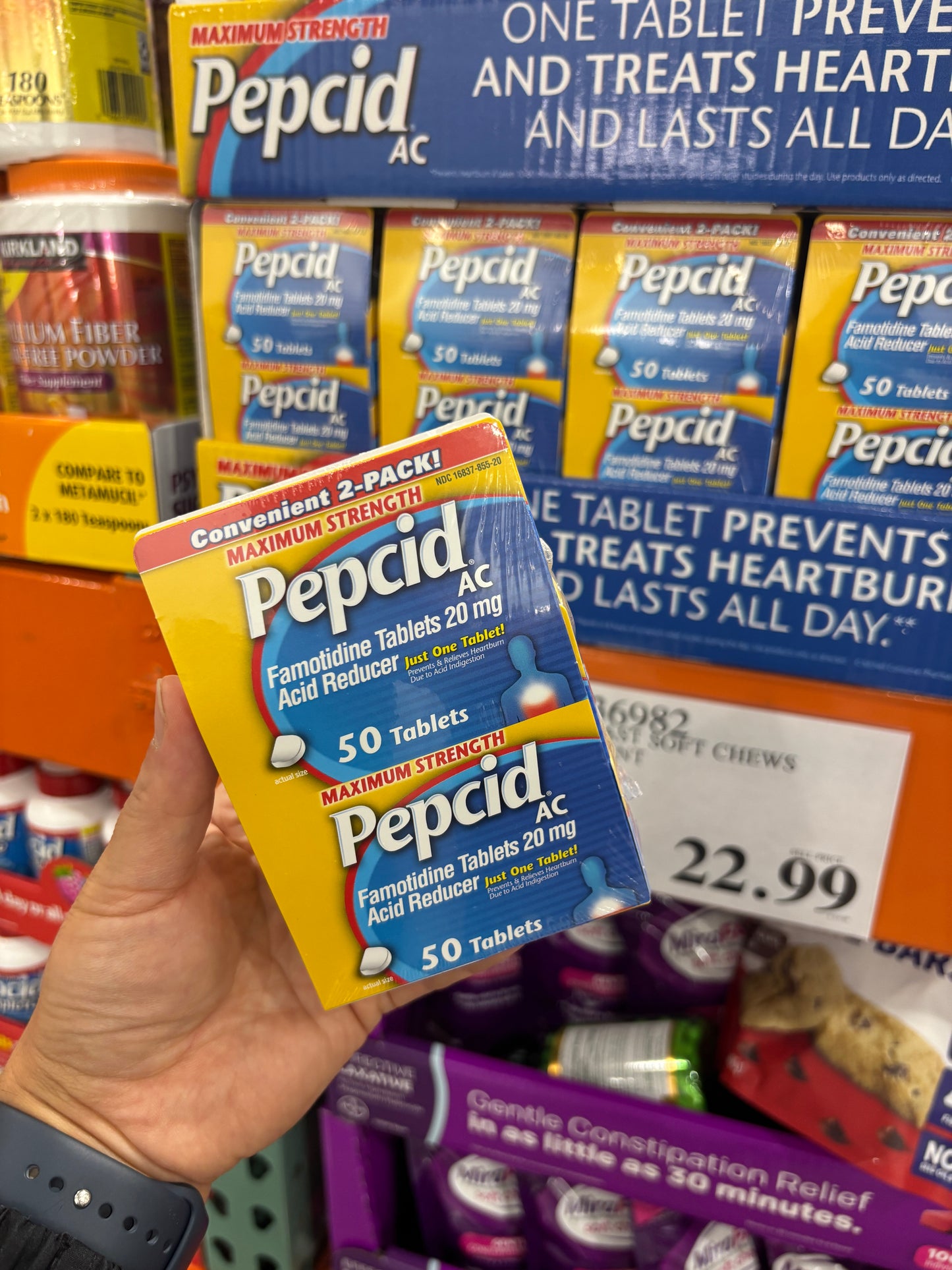 [펩시드] Pepcid AC 맥시멈 스트랭스 20mg 100정 (50정 x 2팩) - 위산 조절 역류성 식도염 예방 미국 코스트코 | 얼바인픽